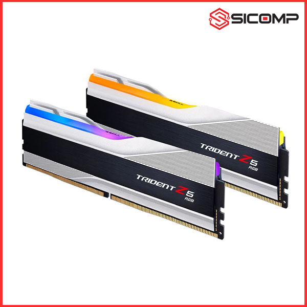 RAM DESKTOP GSKILL TRIDENT Z5 RGB 64GB (2x32GB) DDR5 | BUS 6000 | WHITE, Picture 3