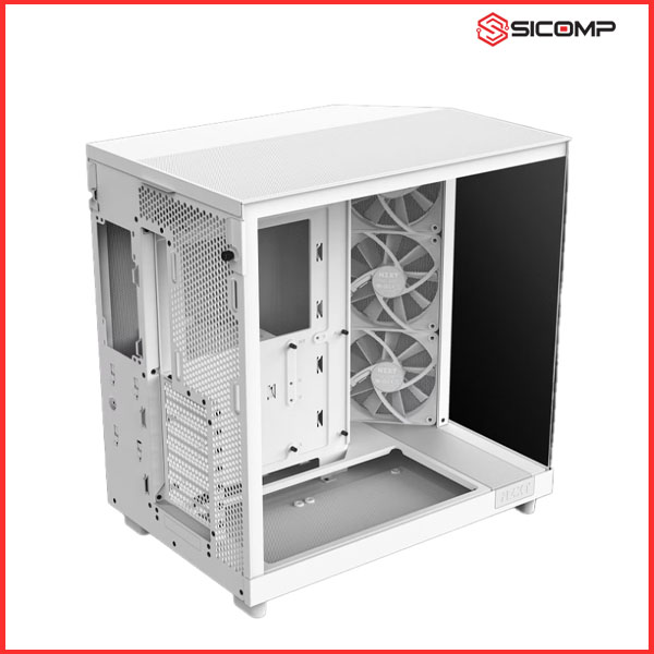 VỎ CASE NZXT H6 FLOW ALL WHITE (ATX | MID TOWER | MÀU TRẮNG), Picture 6