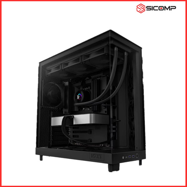 Picture of VỎ CASE NZXT H6 FLOW ALL BLACK (ATX | MID TOWER | MÀU ĐEN)