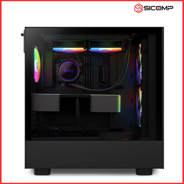 VỎ CASE NZXT H5 FLOW RGB ALL BLACK (MID TOWER | MÀU ĐEN), Picture 2