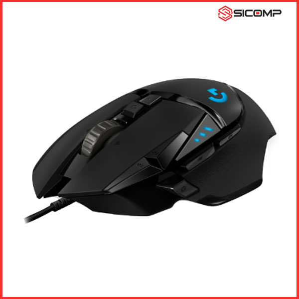 CHUỘT MÁY TÍNH LOGITECH G502 HERO GAMING (USB | RGB | ĐEN), Picture 2