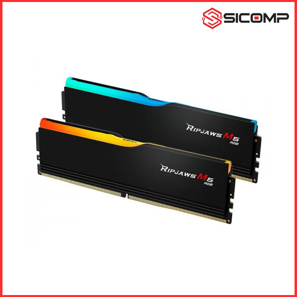 RAM DESKTOP G.SKILL RIPJAWS M5 RGB 32GB (2x16GB) BUS 6000MHZ-BLACK-RM5RK, Picture 2