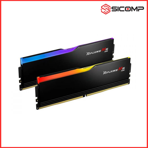 RAM DESKTOP G.SKILL RIPJAWS M5 RGB 32GB (2x16GB) BUS 6000MHZ-BLACK-RM5RK, Picture 3