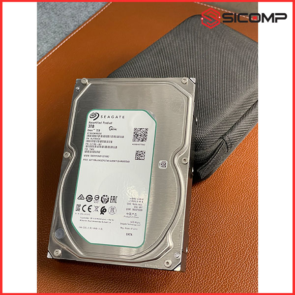 Ổ CỨNG HDD SEAGATE EXOS 7E8 3TB 512NSATA 6GBPS 7200RPM - NHẬP KHẨU, Picture 4