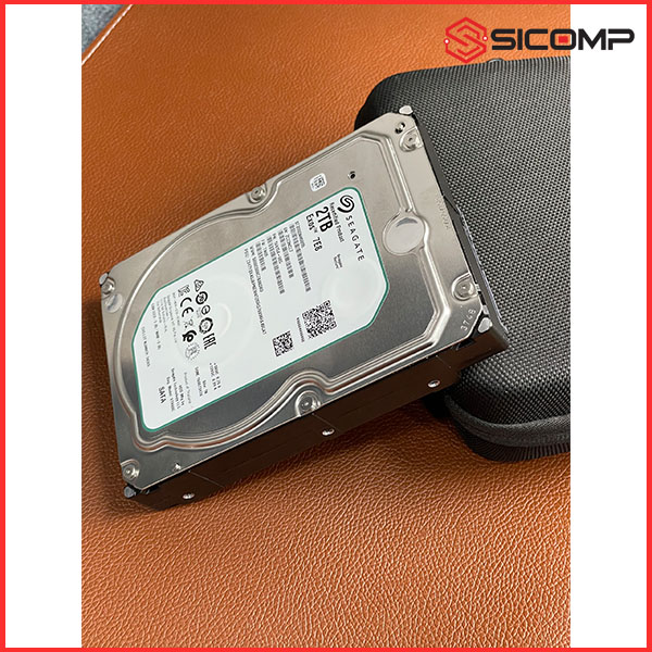 Ổ CỨNG HDD SEAGATE 2TB Exos SATA 6GBPS 7200RPM - NHẬP KHẨU, Picture 2