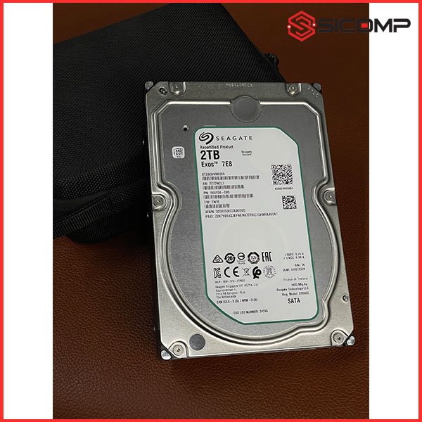 Ổ CỨNG HDD SEAGATE 2TB Exos SATA 6GBPS 7200RPM - NHẬP KHẨU, Picture 3