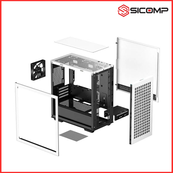 VỎ CASE DEEPCOOL CH370 WHITE, Picture 5