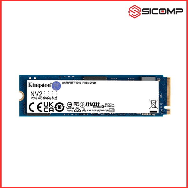  Ổ CỨNG SSD KINGSTON SNV2S 2TB NVMe M.2 2280 PCIE GEN 4x4 (ĐỌC 3500MB/s - GHI 2800MB/s), Picture 2