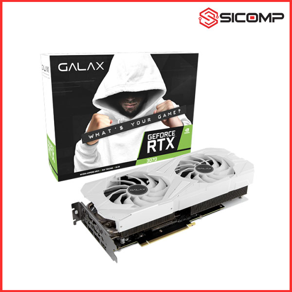 CARD MÀN HÌNH GALAX GEFORCE RTX 3070 EX WHITE, Picture 8