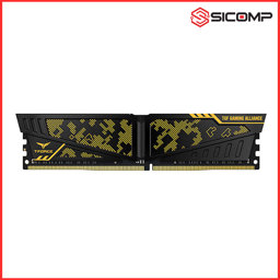 Picture of RAM TEAMGROUP T-Force Vulcan TUF Gaming Alliance Yellow 16GB (1x16GB) Bus 3200 DDR4