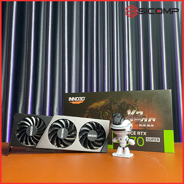 CARD MÀN HÌNH INNO3D RTX 4070 SUPER X3 OC - 3 FAN, Picture 2