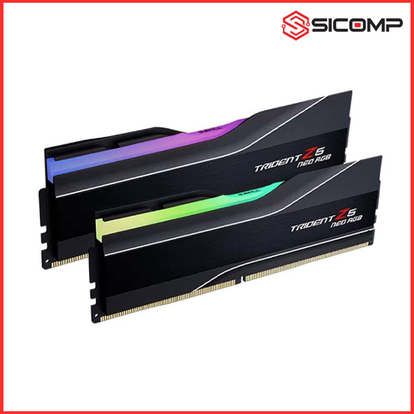 RAM (DDR5/ AMD EXPO) GSKILL TRIDENT Z5 NEO RGB 64GB (2X32GB) DDR5 6000MHZ F5-6000J3040G32GX2-TZ5NR, Picture 2