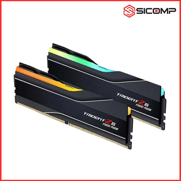 RAM (DDR5/ AMD EXPO) GSKILL TRIDENT Z5 NEO RGB 64GB (2X32GB) DDR5 6000MHZ F5-6000J3040G32GX2-TZ5NR, Picture 3