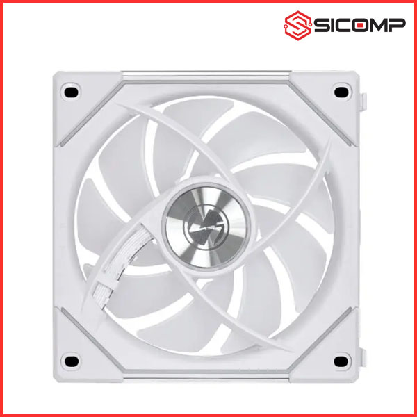 FAN TẢN NHIỆT LIAN LI UNI FAN IN 140 SINGLE WHITE REVERSE BLADE, Picture 4