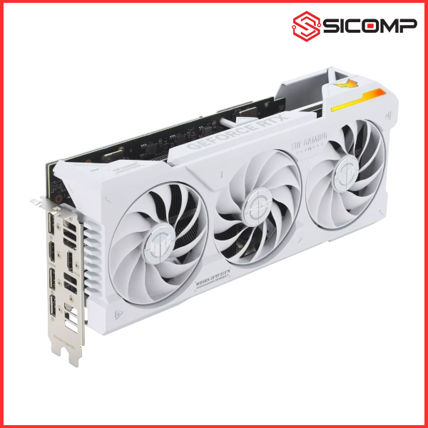 CARD MÀN HÌNH ASUS TUF GAMING GEFORCE RTX 4070 TI SUPER BTF WHITE OC EDITION 16GB GDDR6X , Picture 4