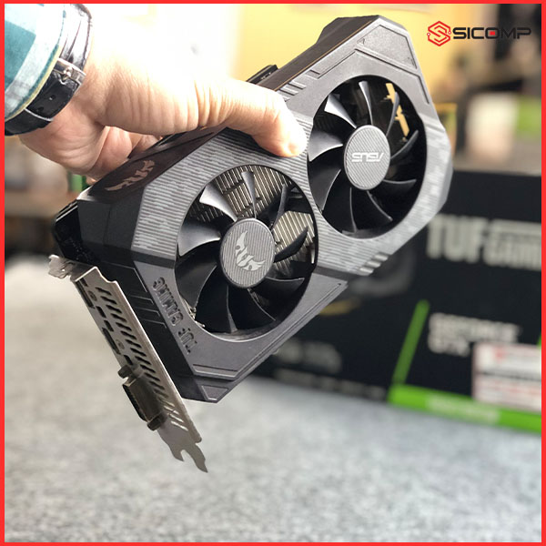 CARD MÀN HÌNH ASUS TUF GTX 1660 SUPER-O6G GAMING - LIKENEW, Picture 5