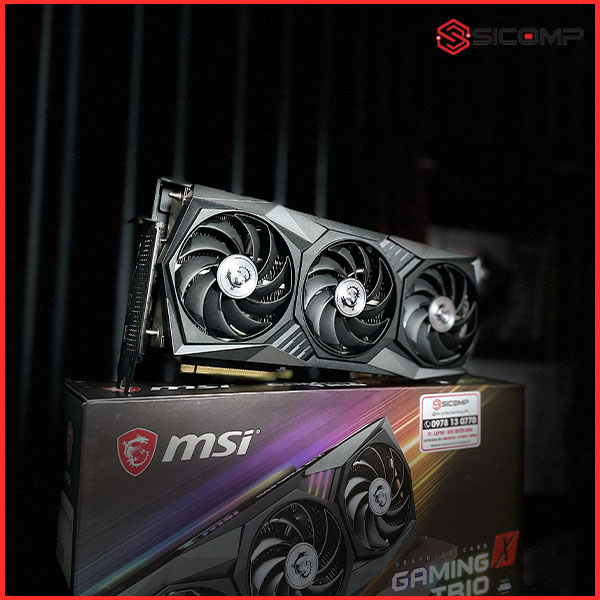 CARD MÀN HÌNH MSI 3060 TI GAMING X TRIO ( LIKE NEW, ĐỔI MỚI 30 NGÀY) BH T9/2024, Picture 1