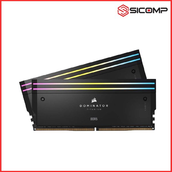 RAM DESKTOP CORSAIR DOMINATOR TITANIUM RGB 64GB (2x32GB) (DDR5/ 7200 MHZ/ CL34), Picture 1