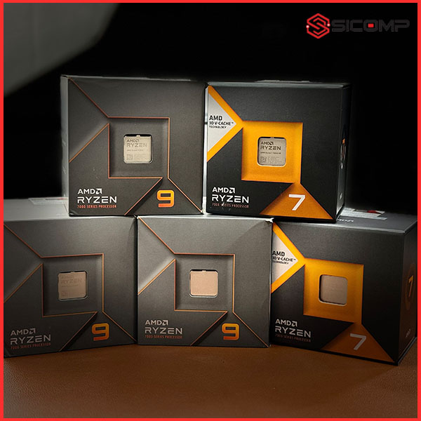 CPU AMD RYZEN 9 7900 (BOX NHẬP KHẨU | UP TO 5.4GHz, 12 NHÂN 24 LUỒNG, 76MB CACHE, AM5), Picture 1