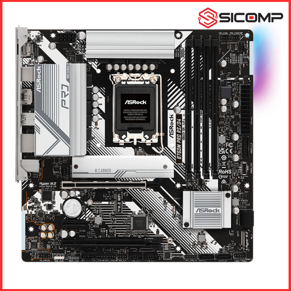 MAINBOARD ASROCK B760M PRO RS/D4, Picture 2