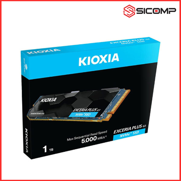 Ổ CỨNG SSD KIOXIA (TOSHIBA) EXCERIA PLUS G3 1TB NVME GEN4x4 - ĐỌC 5000MB/GHI 3900MB, Picture 1