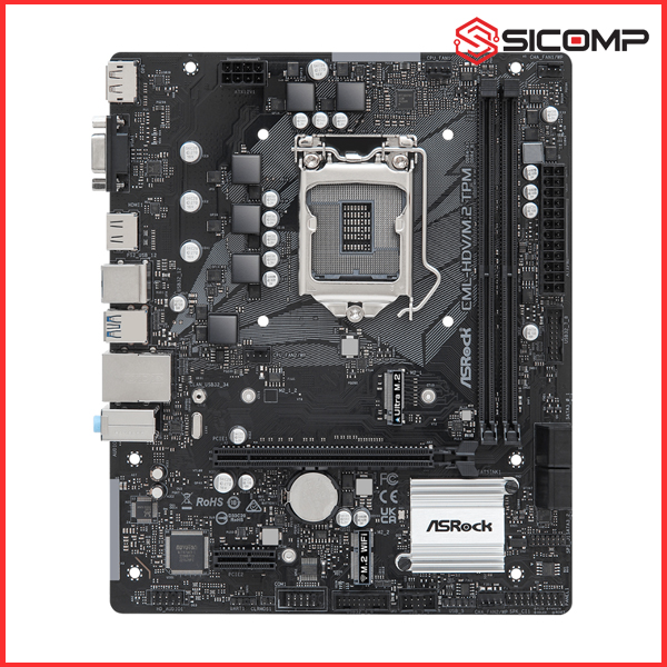 MAINBOARD ASROCK CML HDV M.2 TPM R2.0, Picture 2