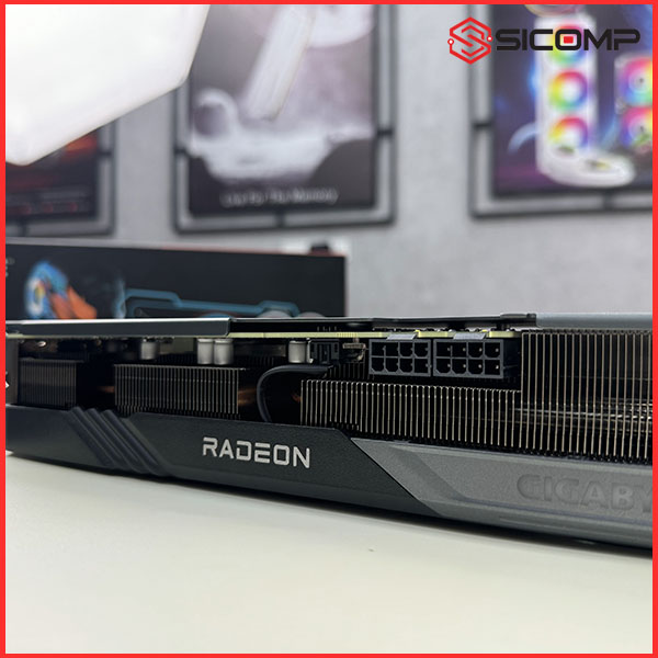 CARD MÀN HÌNH GIGABYTE RADEON RX 7600 XT GAMING OC 16G (HÃNG ĐỔI BẢO HÀNH NEW), Picture 4