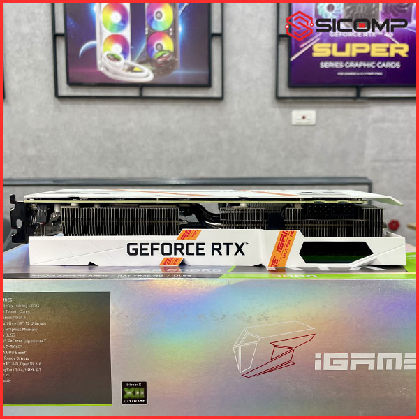 CARD MÀN HÌNH COLORFUL IGAME GEFORCE RTX 3060 ULTRA W OC 12G-V (FULL BOX | NHẬP KHẨU | NEW), Picture 4