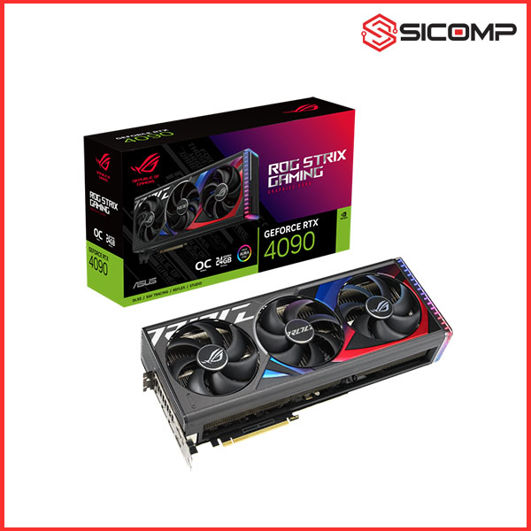 CARD MÀN HÌNH ASUS ROG STRIX GEFORCE RTX 4090 GAMING OC 24GB, Picture 1