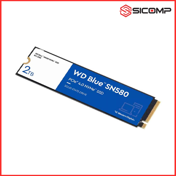 Ổ CỨNG SSD WESTERN DIGITAL BLUE SN580 2TB PCIE GEN4 x4 NVME M.2 WDS200T3B0E, Picture 3