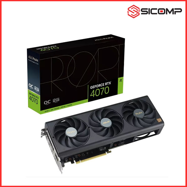 CARD MÀN HÌNH ASUS PROART GEFORCE RTX 4070 OC EDITION 12GB GDDR6X, Picture 1