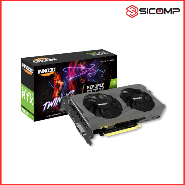 CARD MÀN HÌNH INNO3D GEFORCE RTX 3050 6GB TWIN X2, Picture 1