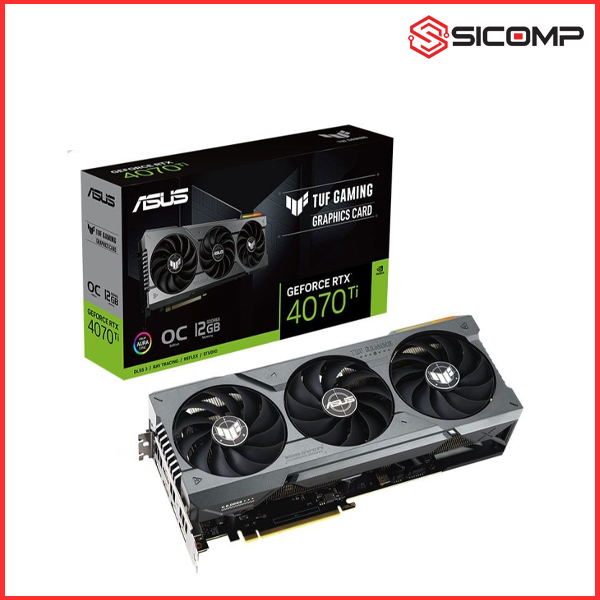 CARD MÀN HÌNH ASUS TUF GAMING GEFORCE RTX 4070 TI 12GB GDDR6X OC EDITION, Picture 1