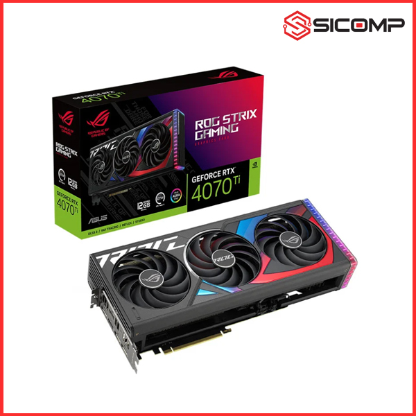 CARD MÀN HÌNH ASUS ROG STRIX GEFORCE RTX 4070 TI 12GB GDDR6X, Picture 1