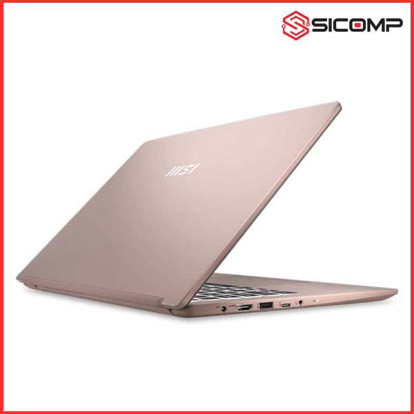 LAPTOP MSI MODERM 14 C13M 612VN (I5-1335U | 16GB | 512GB | INTEL IRIS XE| 14" FHD | WIN 11 | BEIGE ROSE), Picture 3