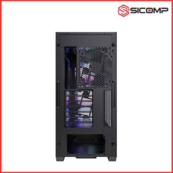 VỎ CASE MONTECH AIR 903 MAX (E-ATX, MID-TOWER, MÀU ĐEN, 4 FAN LẮP SẴN: 3x ARGB + 1x PWM), Picture 4