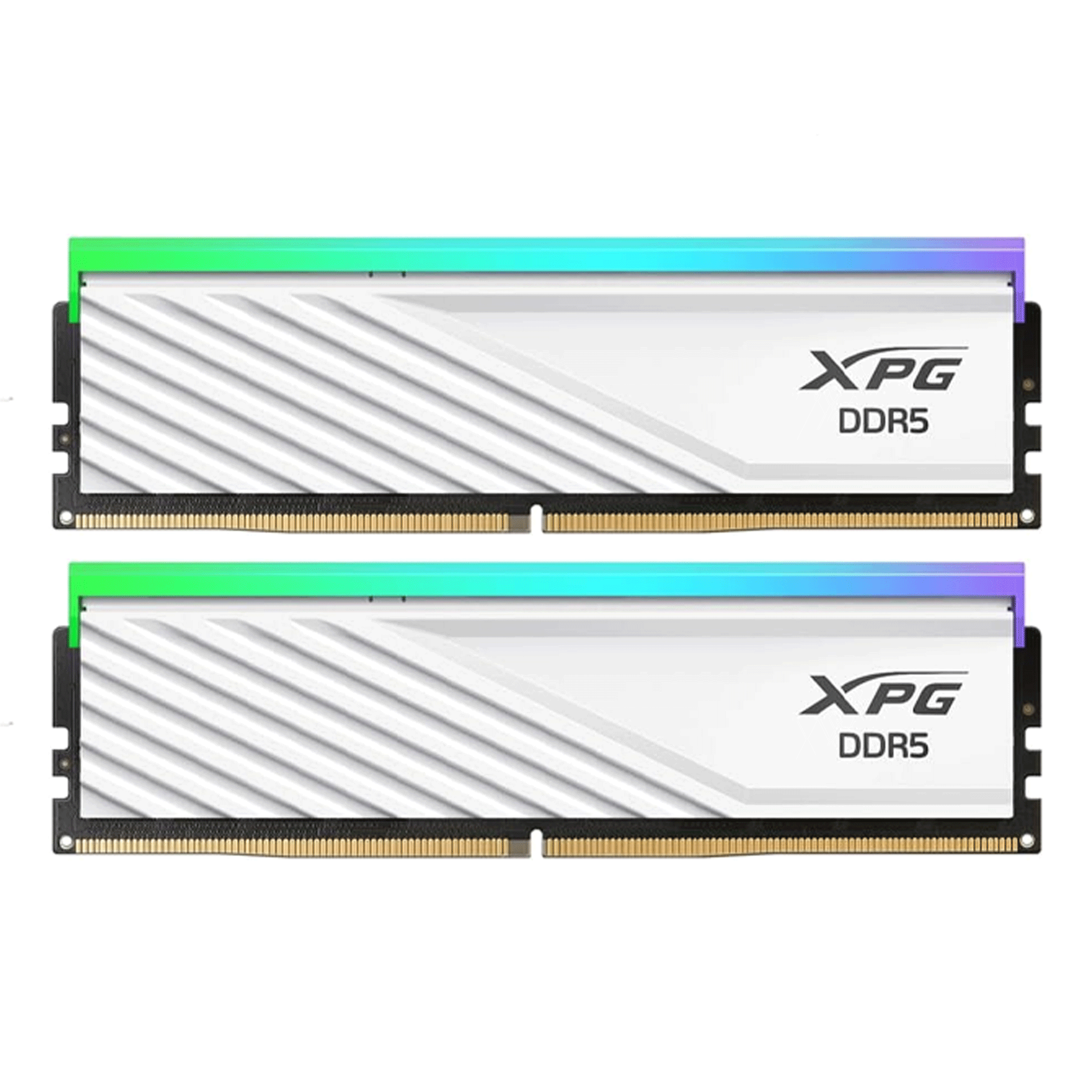 RAM (EXPO/ AM5) ADATA XPG LANCER RGB WHITE- 32GB (2x16GB) 6000MHz DDR5 | CL30, Picture 1