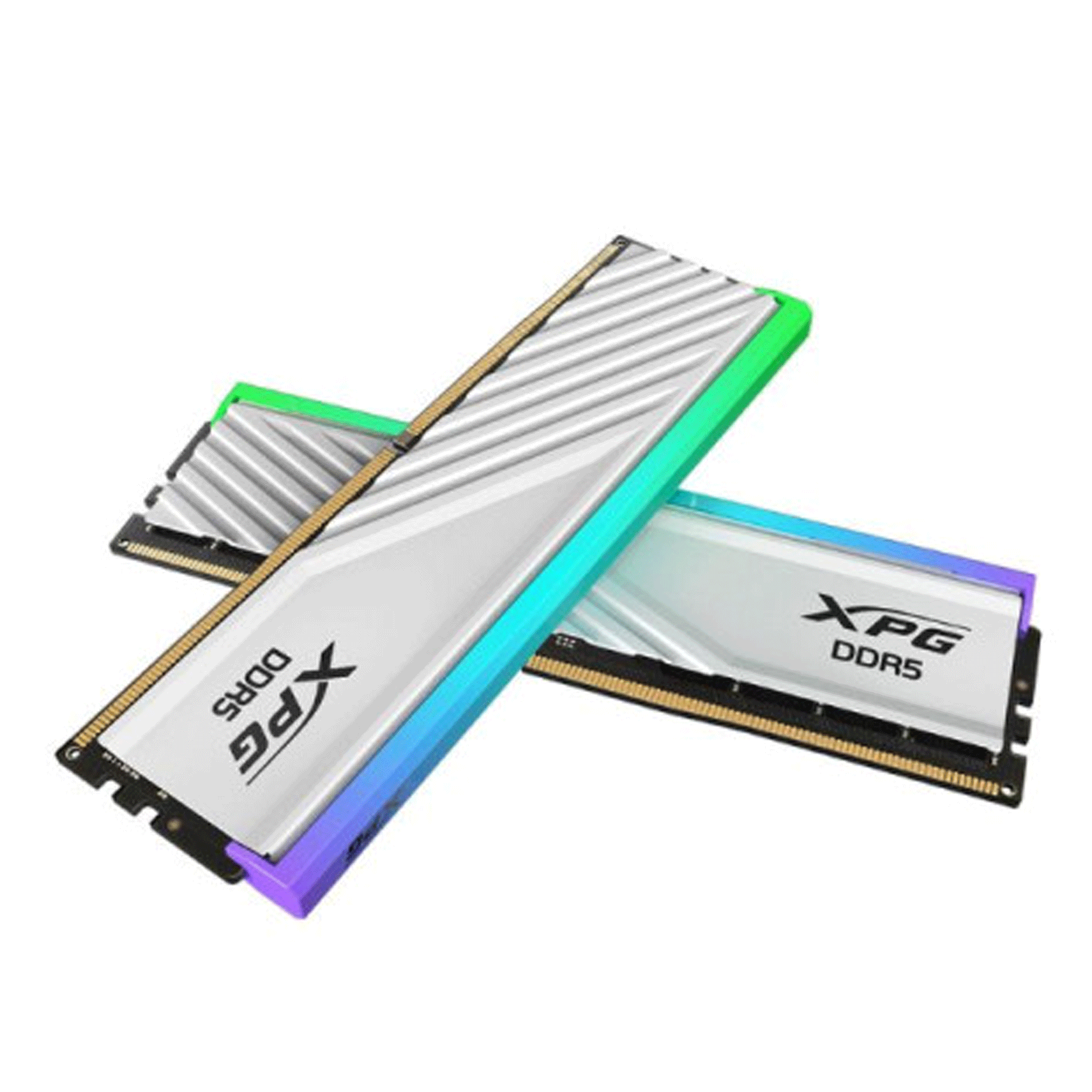 RAM (EXPO/ AM5) ADATA XPG LANCER RGB WHITE- 32GB (2x16GB) 6000MHz DDR5 | CL30, Picture 2