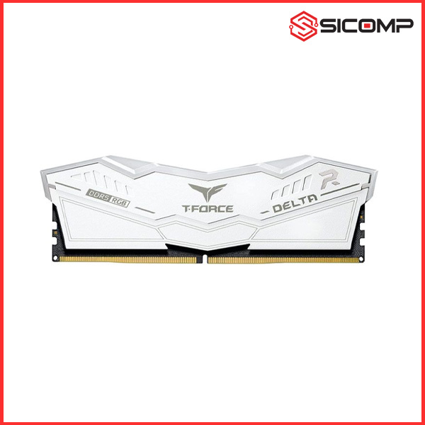 RAM TEAMGROUP T-FORCE DELTA RGB 32GB (2x16GB) DDR5 6000MHZ WHITE, Picture 2