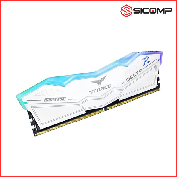 RAM TEAMGROUP T-FORCE DELTA RGB 32GB (2x16GB) DDR5 6000MHZ WHITE, Picture 3