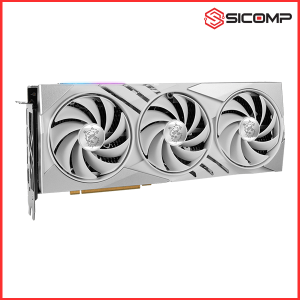 CARD MÀN HÌNH MSI GEFORCE RTX 4070 Ti SUPER 16G GAMING X SLIM WHITE, Picture 3