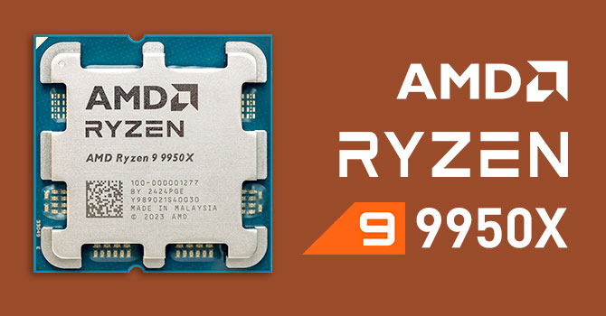 CPU AMD Ryzen 9 9950X