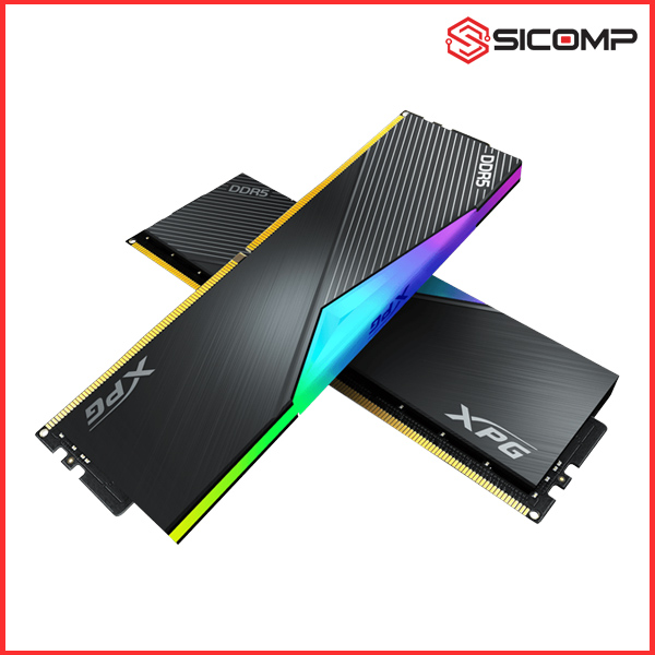 RAM (EXPO/ AM5) ADATA XPG MODULE LANCER RGB BLACK - 64GB (2x32GB) 6000MHz DDR5 (AX5U6000C3032G-DCLARBK), Picture 1