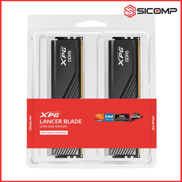 RAM (EXPO/ AM5) ADATA XPG LANCER BLADE RGB BLACK- 32GB (2x16GB) 6000MHz DDR5 | CL30, Picture 3