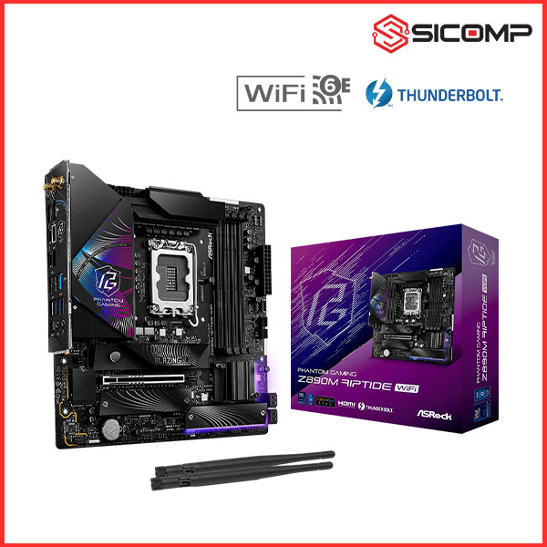 MAINBOARD ASROCK PHANTOM GAMING Z890 RIPTIDE WIFI, Picture 1