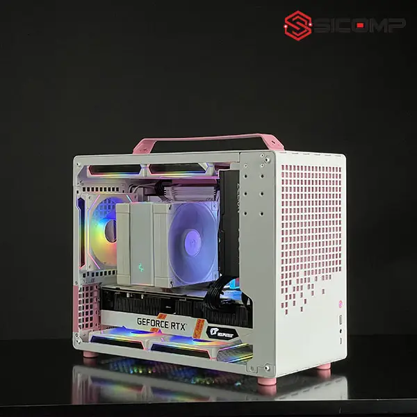 Vỏ case Jonsbo Z20 White Pink