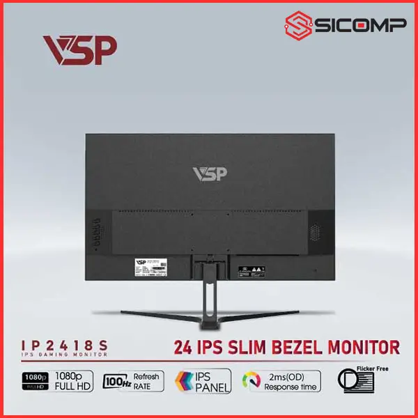 MÀN HÌNH VSP IPS IP2418S - 100HZ - 2MS, Picture 3