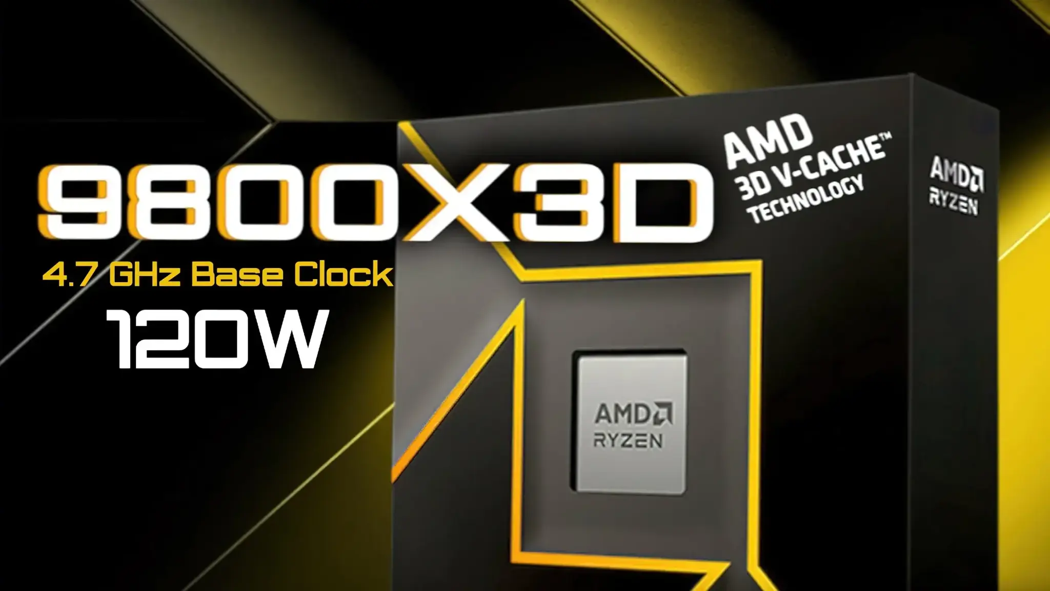 CPU AMD Ryzen 7 9800X3D