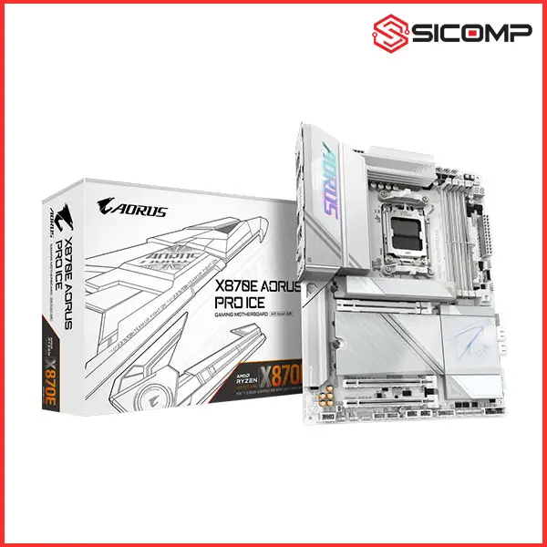 MAINBOARD GIGABYTE X870E AORUS PRO ICE, Picture 1