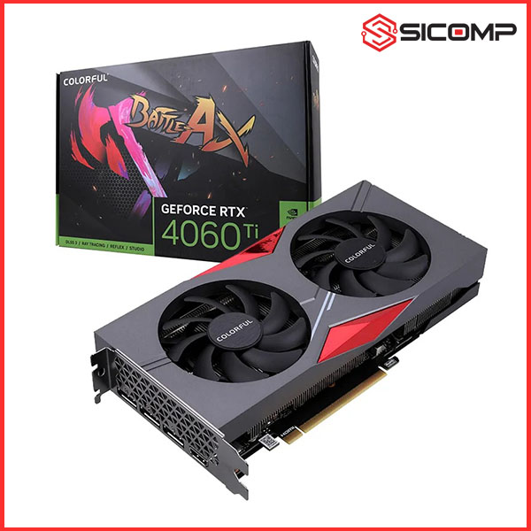 CARD MÀN HÌNH COLORFUL GEFORCE RTX 4060 TI NB DUO 16GB-V, Picture 1